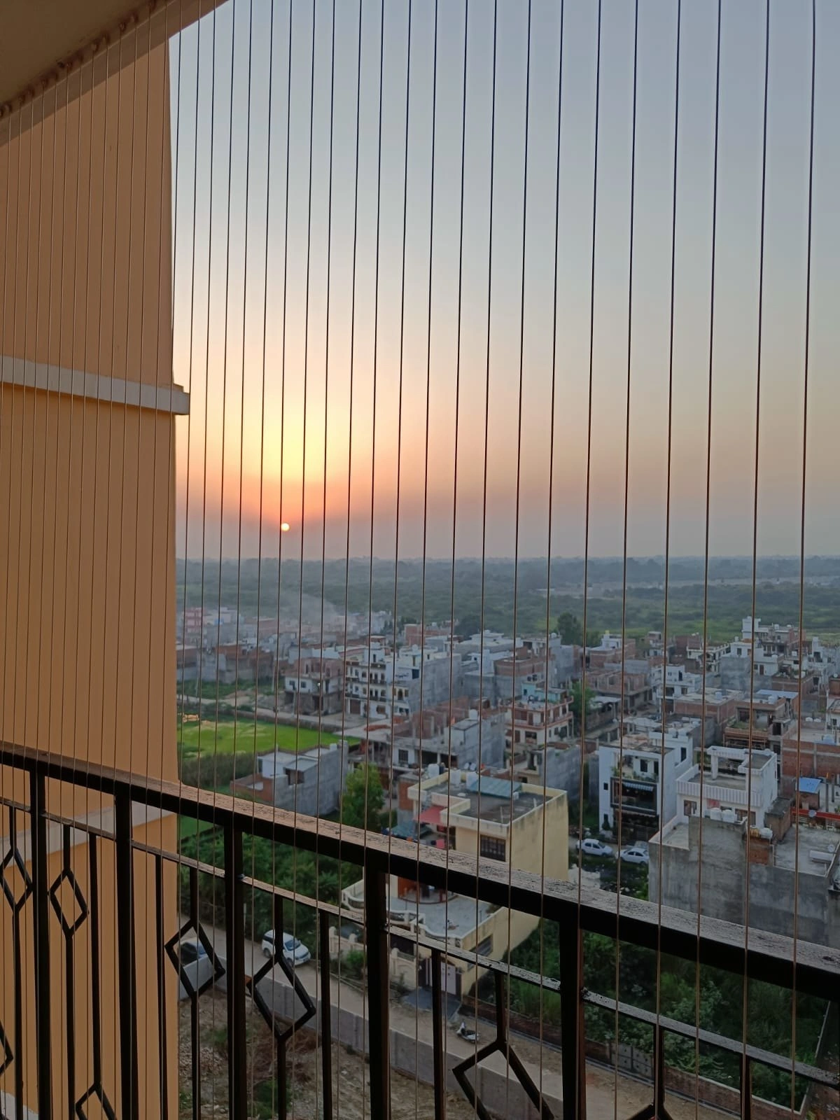 Invisible Grill for Balcony